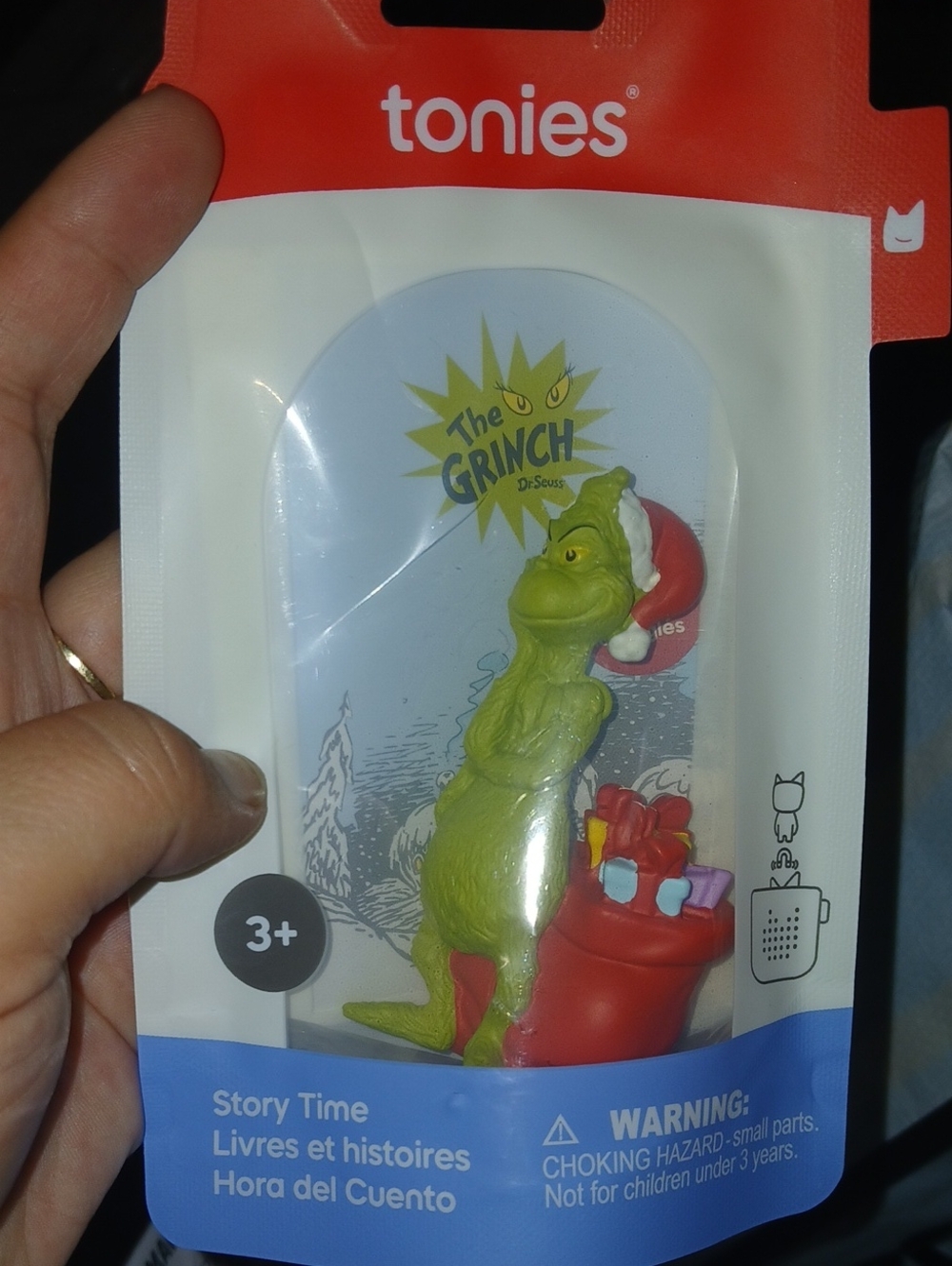 tonies The Grinch Story Time Figure - Green